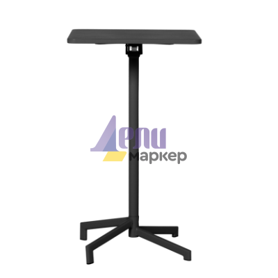 Сгъваема кетъринг бар маса LAFIA D60 - черна