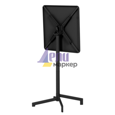 Сгъваема кетъринг бар маса LAFIA D60 - черна