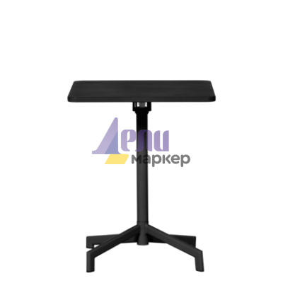 Сгъваема кетъринг бар маса LAFIA D60 - черна