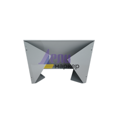 Сгъваем наклонен покрив за метален шкаф Carmen CR - 1242-2