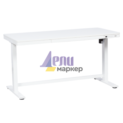 Ергономично регулируемо бюро Carmen CR-118 - бяло