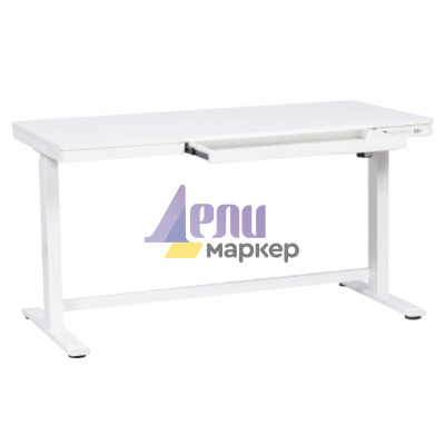 Ергономично регулируемо бюро Carmen CR-118 - бяло