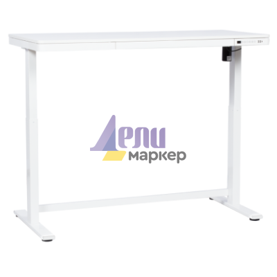 Ергономично регулируемо бюро Carmen CR-118 - бяло