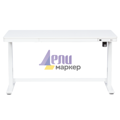 Ергономично регулируемо бюро Carmen CR-118 - бяло