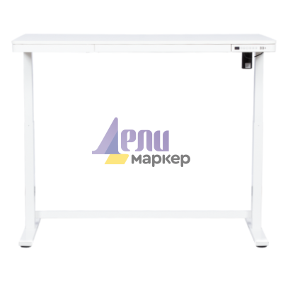 Ергономично регулируемо бюро Carmen CR-118 - бяло