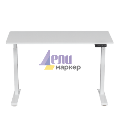 Ергономично бюро с регулиране на височината Carmen CR-119 - бяло