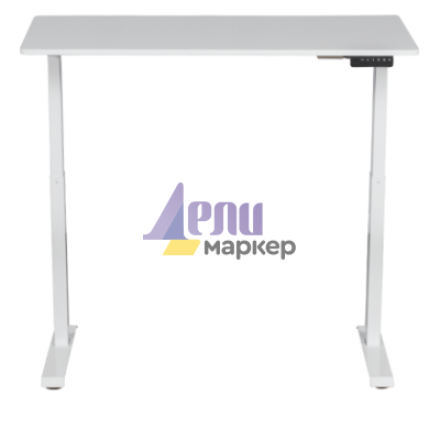 Ергономично бюро с регулиране на височината Carmen CR-119 - бяло