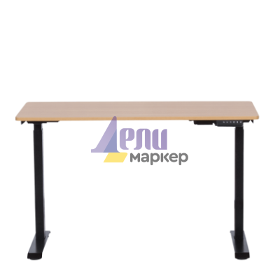 Ергономично бюро с регулиране на височината Carmen CR-119 - бук-черен