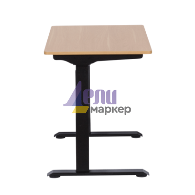 Ергономично бюро с регулиране на височината Carmen CR-119 - бук-черен
