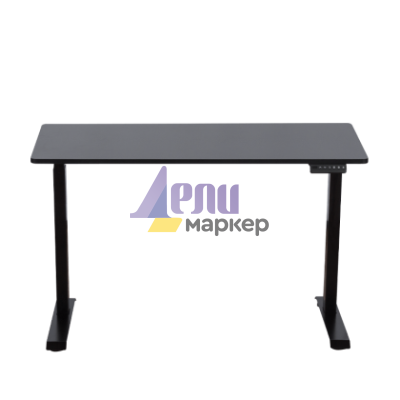 Ергономично бюро с регулиране на височината Carmen CR-119 - черен