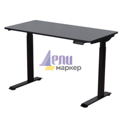 Ергономично бюро с регулиране на височината Carmen CR-119 - черен