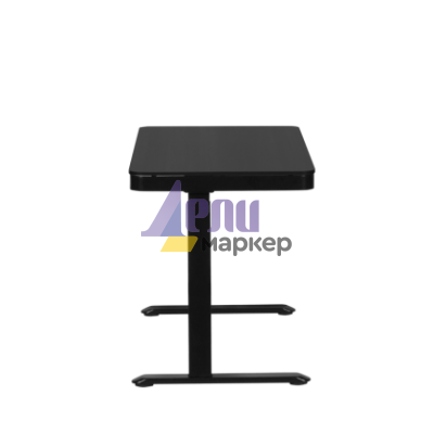Ергономично регулируемо бюро Carmen CR-118 E - 150 см - черно