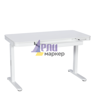 Ергономично регулируемо бюро Carmen CR-118 E - бяло