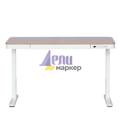 Ергономично регулируемо бюро Carmen CR-118 E - бук-бял