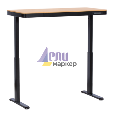 Ергономично регулируемо бюро Carmen CR-118 E - бук-черен