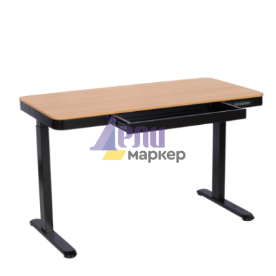 Ергономично регулируемо бюро Carmen CR-118 E - бук-черен