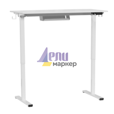 Ергономично регулируемо бюро Carmen CR- 4824 - бял