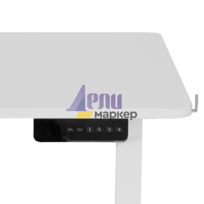 Ергономично регулируемо бюро Carmen CR- 4824 - бял