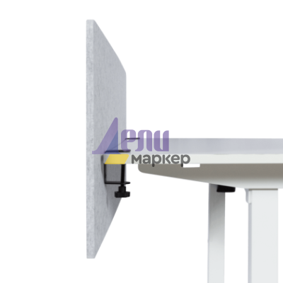 Акустичен панел за бюро Carmen CR-301 - сив