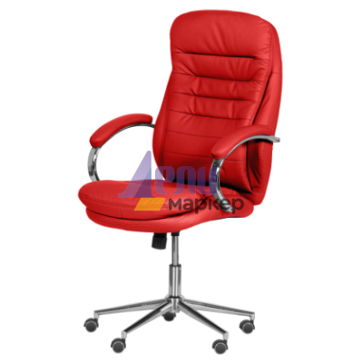 Президентски офис стол Carmen 6113-1 - червен