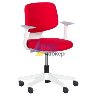 Работен стол Carmen 6218 - червен