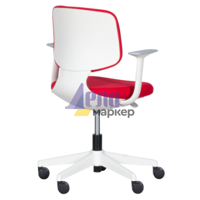 Работен стол Carmen 6218 - червен