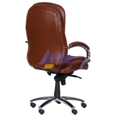 Президентски офис стол Carmen 8113-1 - искрящо кафяв