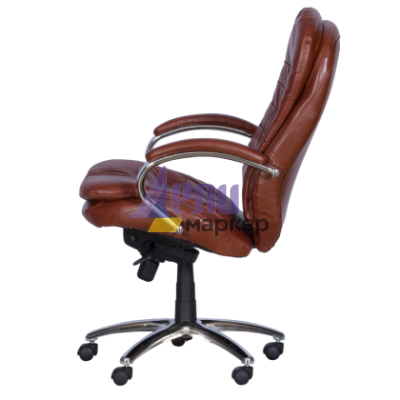 Президентски офис стол Carmen 8113-1 - искрящо кафяв