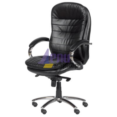 Президентски офис стол Carmen 6114 - черен