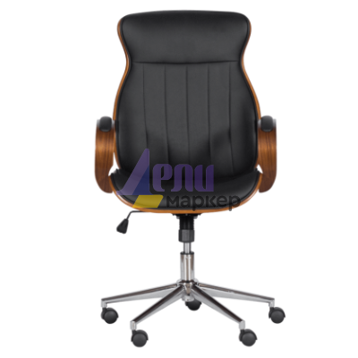 Президентски офис стол Carmen 6402 - орех - черно