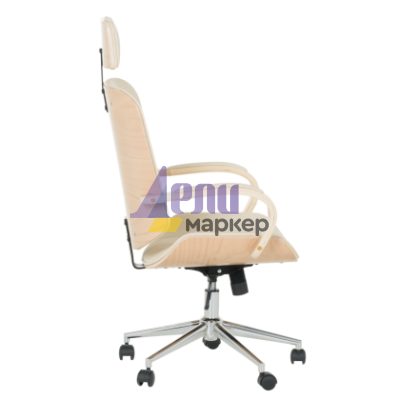 Президентски офис стол Carmen 6404 - бук-крем