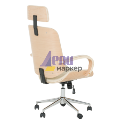 Президентски офис стол Carmen 6404 - бук-крем