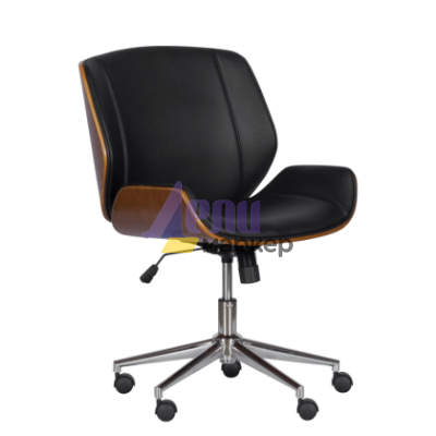 Президентски офис стол Carmen 6405 - орех-черен