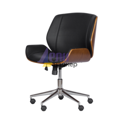 Президентски офис стол Carmen 6405 - орех-черен