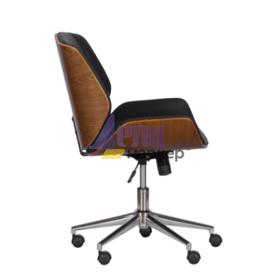 Президентски офис стол Carmen 6405 - орех-черен