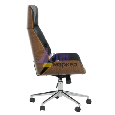 Офис кресло Carmen 6407 - орех-черен