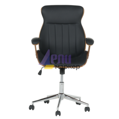 Президентски офис стол Carmen 6408 - орех-черен