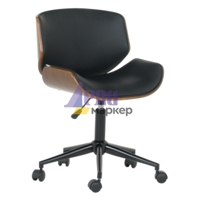 Президентски офис стол Carmen 6409 - орех-черен