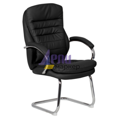 Посетителски стол Carmen 6154 - черен