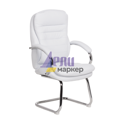 Посетителски стол Carmen 6154 - бял