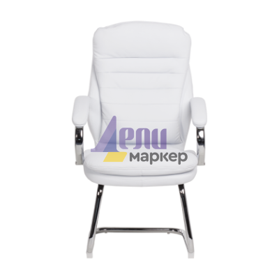 Посетителски стол Carmen 6154 - бял