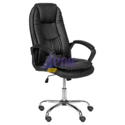 Президентски офис стол Carmen 6682-1 LUX - черен