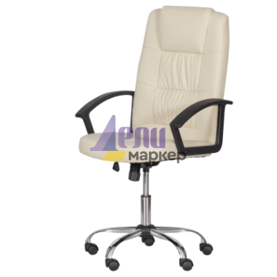 Президентски офис стол Carmen 6076 - крем