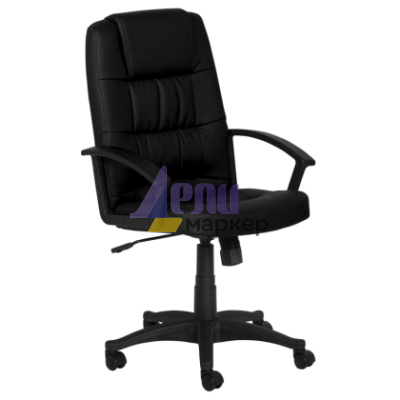 Президентски офис стол Carmen 6078 - черен