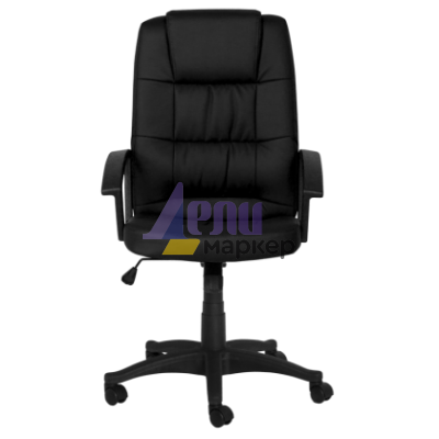 Президентски офис стол Carmen 6078 - черен