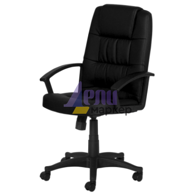 Президентски офис стол Carmen 6078 - черен