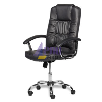 Президентски офис стол Carmen 6081 - черен