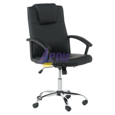 Президентски офис стол Carmen 6076-2 - черен