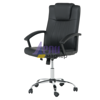 Президентски офис стол Carmen 6076-2 - черен