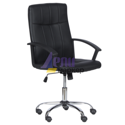 Президентски офис стол Carmen 6077-1 - черен